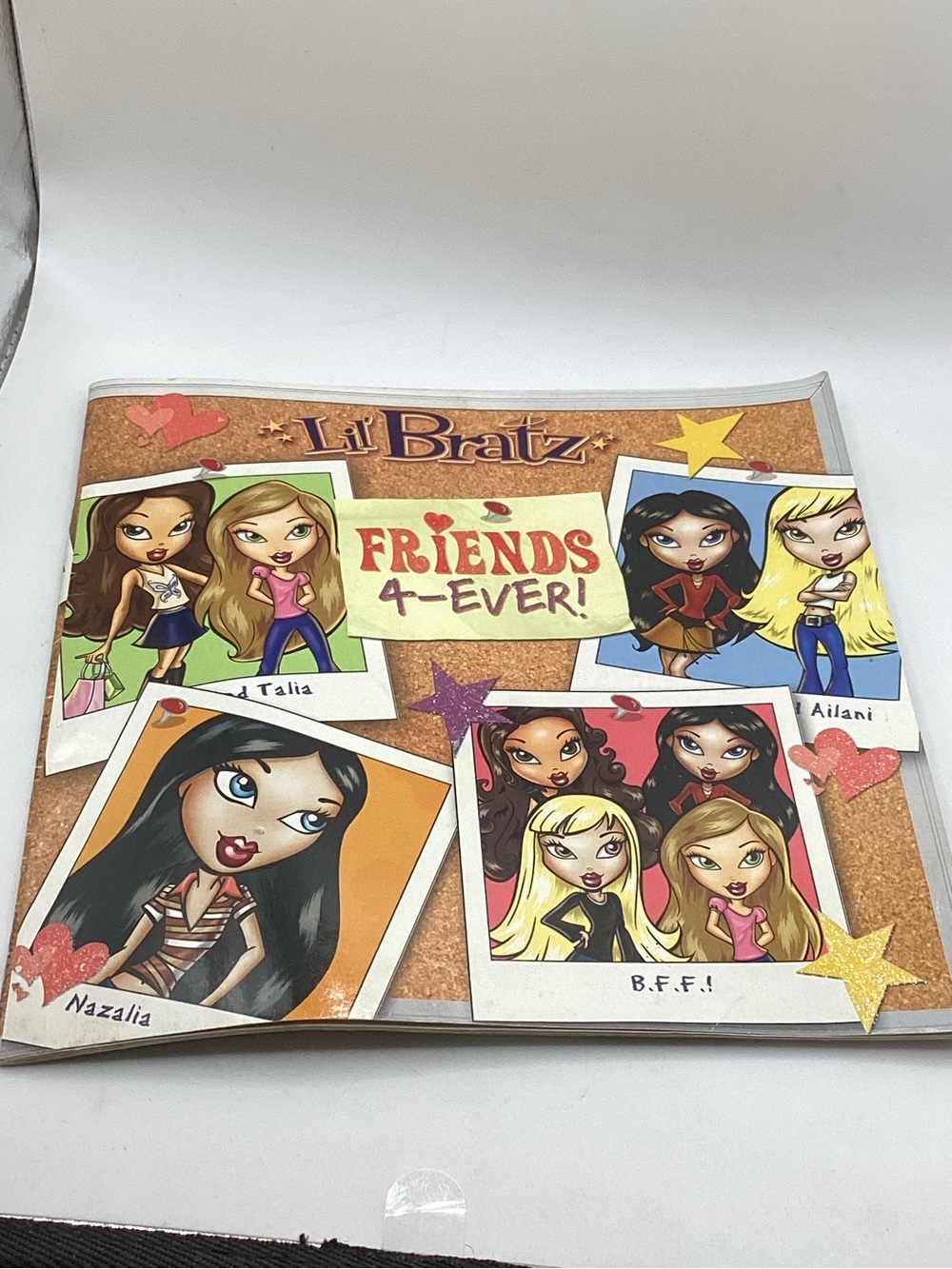 Lil' Bratz Friends 4-Ever Paperback Book - Soft Cover July 2004